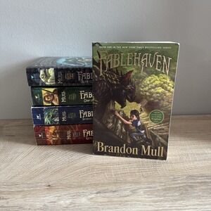 Fablehaven Series By Brandon‎ Mull Fantasy Adventure 5 Books Set Collection Good